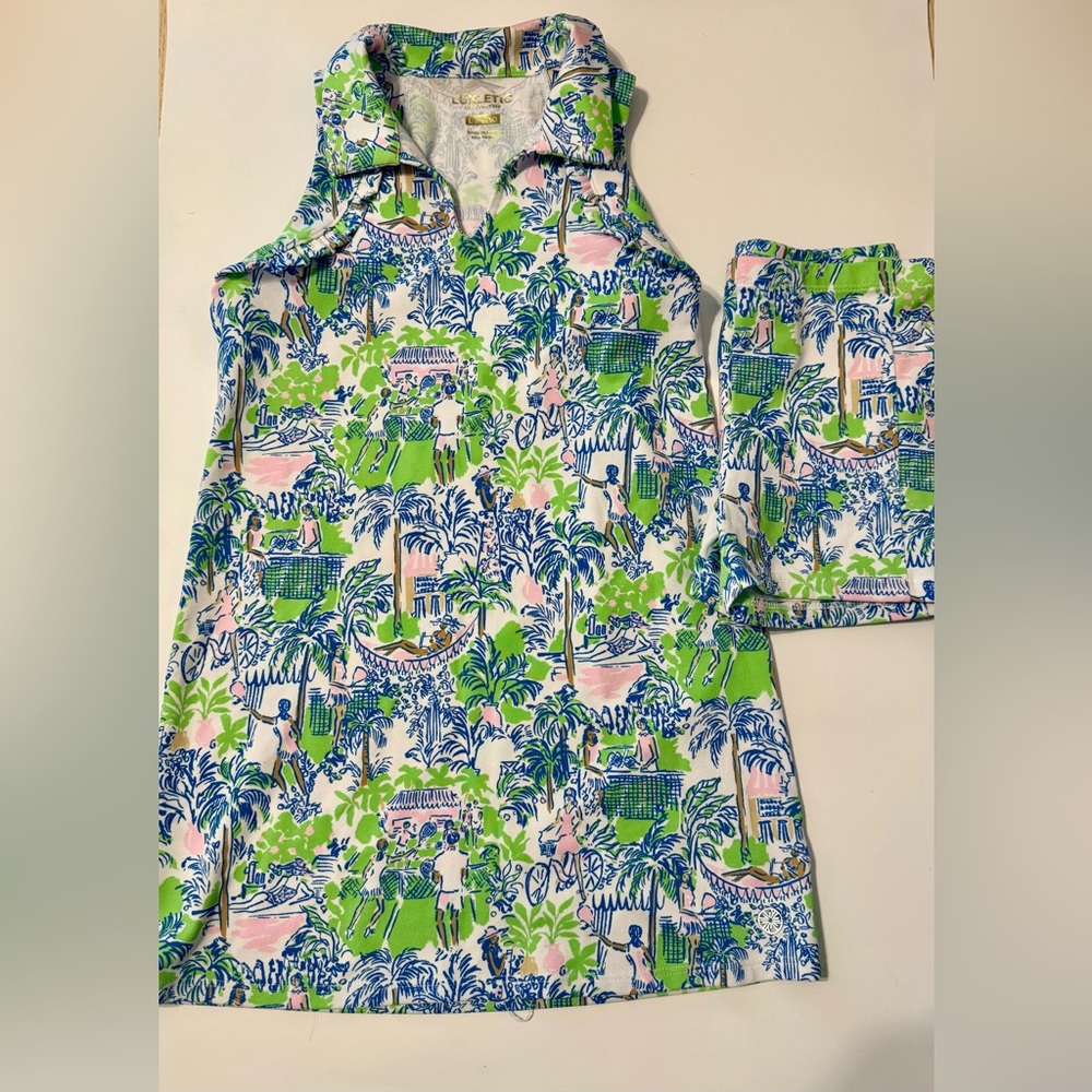 Lily Pulitzer Luxletic- Printed Dress for girls